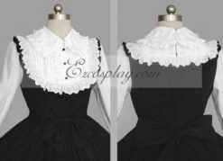 Black-White Gothic Lolita Dress -LTFS0117 5 Black-White Gothic Lolita Dress -LTFS0117 -EZCOSPLAY SHOP 117.2