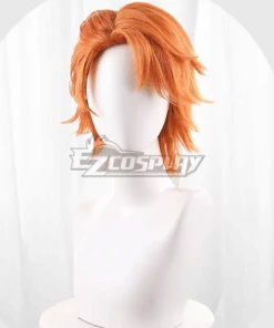 Panty And Stocking With Garterbelt Brief Orange Cosplay Wig