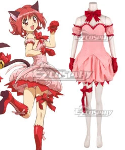 2022 Tokyo Mew Mew Ichigo Momomiya Cosplay Costume -EZCOSPLAY SHOP 2022 tokyo mew mew ichigo momomiya cosplay costume