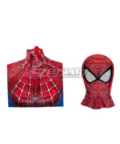 Marvel 2004 Movie Spider-Man 2 Tobey Maguire Female Jumpsuit Cosplay Costume -EZCOSPLAY SHOP 2395690 1604977799 5