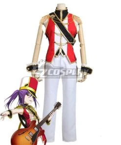BanG Dream! Hello HappyWorld! 2nd Single Seta Kaoru Cosplay Costume