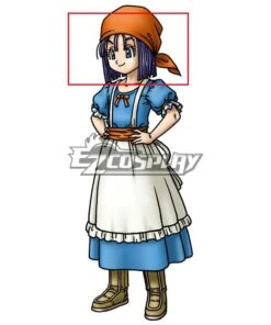 Dragon Quest IX Erinn Blue Cosplay Wig