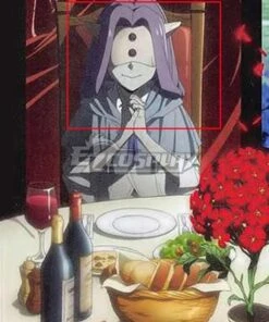 The Promised Neverland Musika Purple Cosplay Wig