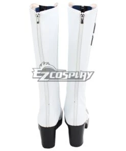 Mushoku Tensei: Jobless Reincarnation Roxy Migurdia Silver Shoes Cosplay Boots -EZCOSPLAY SHOP 2446638 1612330606 3