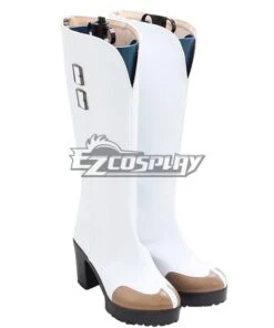 Mushoku Tensei: Jobless Reincarnation Roxy Migurdia Silver Shoes Cosplay Boots -EZCOSPLAY SHOP 2446638 1612330606 5