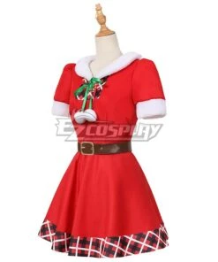 BanG Dream! Poppin' Party Kasumi Toyama Christmas Cosplay Costume -EZCOSPLAY SHOP 2451404 1608021400 3