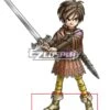 Dragon Quest IX Hero Male Brown Shoes Cosplay Boots