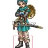 Dragon Quest VI Terry Brown Shoes Cosplay Boots