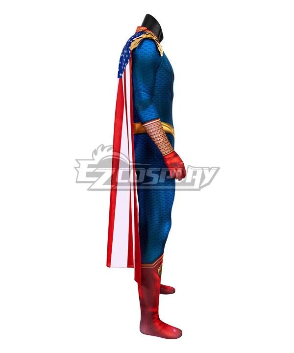 The Boys Homelander Zentai Jumpsuit Cosplay Costume 4 The Boys Homelander Zentai Jumpsuit Cosplay Costume - Image 4