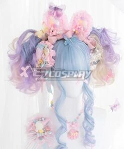 Japan Harajuku Lolita Series Candy Collector Blue Cosplay Wig -EZCOSPLAY SHOP 2502665 1611388174 5