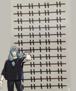 Jujutsu Kaisen Sorcery Fight Mahito Tatto Cosplay Accessory Prop