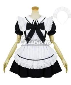 Lolita Maid Dress Cosplay Costume - EMDS025Y