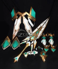 Xenoblade Chronicles 2 Mythra Armor Shoes Sword Fullset Cosplay Costume 11 Xenoblade Chronicles 2 Mythra Armor Shoes Sword Fullset Cosplay Costume -EZCOSPLAY SHOP 2573532 1617263468 6