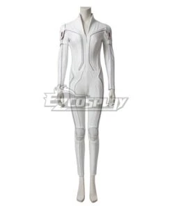 Marvel Black Widow 2021 Natasha Romanoff Cosplay Costume White Edition -EZCOSPLAY SHOP 2638334 1621583587 8