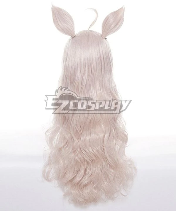 Uma Musume: Pretty Derby Biwa Hayahide Pink Golden Cosplay Wig 5 Uma Musume: Pretty Derby Biwa Hayahide Pink Golden Cosplay Wig - Image 5