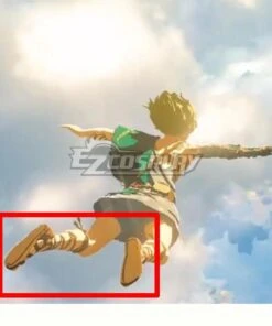 TLOZ: Breath Of The Wild 2 Link Brown Cosplay Shoes