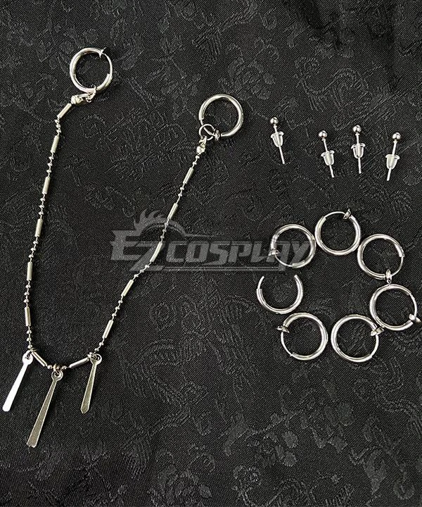 Horimiya Hori-san To Miyamura-kun Izumi Miyamura Ear Clips Earrings Lip Studs Tattoo Stickers Cosplay Accessory Prop 2 Horimiya Hori-san To Miyamura-kun Izumi Miyamura Ear Clips Earrings Lip Studs Tattoo Stickers Cosplay Accessory Prop - Image 2