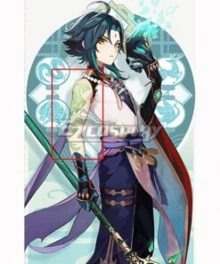 Genshin Impact Xiao Stickers Cosplay Accessory Prop