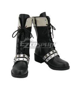 Kingdom Hearts III Xion Black Shoes Cosplay Boots -EZCOSPLAY SHOP 2741286 1627443576 2