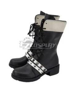 Kingdom Hearts III Xion Black Shoes Cosplay Boots -EZCOSPLAY SHOP 2741286 1627443576 3