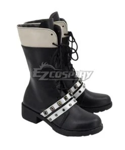 Kingdom Hearts III Xion Black Shoes Cosplay Boots -EZCOSPLAY SHOP 2741286 1627443576 4