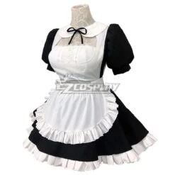 White & Black Maid Dress Cosplay Costume - EMDS052Y -EZCOSPLAY SHOP 2741460 1627443266 2