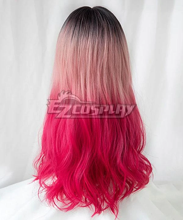 Japan Harajuku Lolita Series Pink Cosplay Wig - EWL194Y 2 Japan Harajuku Lolita Series Pink Cosplay Wig - EWL194Y - Image 2