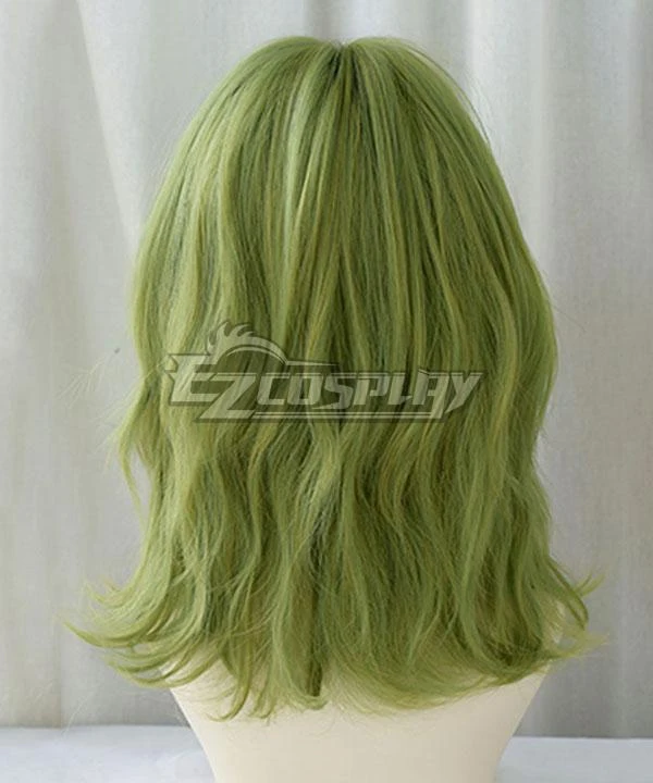 Japan Harajuku Lolita Series Green Cosplay Wig - EWL195Y 2 Japan Harajuku Lolita Series Green Cosplay Wig - EWL195Y - Image 2