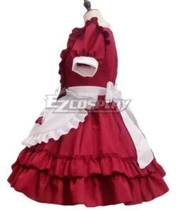White & Red Maid Dress Cosplay Costume - EMDS061Y -EZCOSPLAY SHOP 2741601 1627443176 2