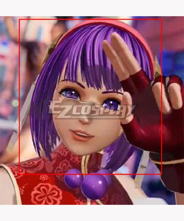 The King Of Fighters XV Athena Asamiya New Edition Purple Cosplay Wig 1 The King Of Fighters XV Athena Asamiya New Edition Purple Cosplay Wig