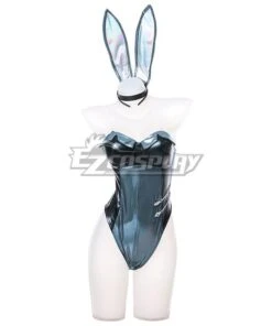 League Of Legends LOL KDA K/DA ALL OUT Bunny Girl Kai'Sa Kaisa Halloween Cosplay Costume