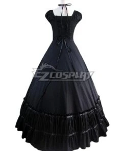 Women Girls Gothic Lolita Sleeveless Classic Lolita Dress Multi Colors Costume 1F -EZCOSPLAY SHOP 2762013 1628671628 3