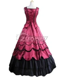 Women Girls Gothic Lolita Sleeveless Classic Lolita Dress Multi Colors Costume 1G -EZCOSPLAY SHOP 2762030 1628671647 3