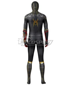 Marvel Spider-Man 3 No Way Home Spider Man 3 Peter Parker Black And Gold Suit Jumpsuit Zentai Halloween Cosplay Costume -EZCOSPLAY SHOP 2777796 1629964187 3