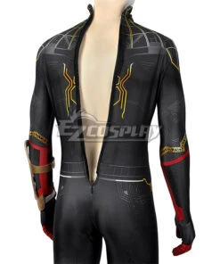 Marvel Spider-Man 3 No Way Home Spider Man 3 Peter Parker Black And Gold Suit Jumpsuit Zentai Halloween Cosplay Costume -EZCOSPLAY SHOP 2777796 1629964187 7