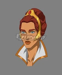 Masters Of The Universe: Revelation Teela Brown Red Cosplay Wig