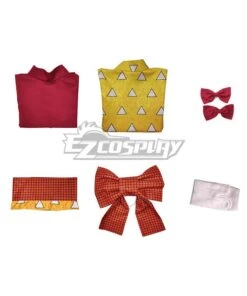 Kids Size Demon Slayer Kimetsu No Yaiba Agatsuma Zenitsu Kimono Cosplay Costume -EZCOSPLAY SHOP 2797881 1631860840 10
