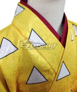 Kids Size Demon Slayer Kimetsu No Yaiba Agatsuma Zenitsu Kimono Cosplay Costume -EZCOSPLAY SHOP 2797881 1631860840 5