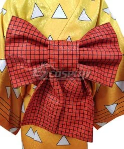 Kids Size Demon Slayer Kimetsu No Yaiba Agatsuma Zenitsu Kimono Cosplay Costume -EZCOSPLAY SHOP 2797881 1631860840 6