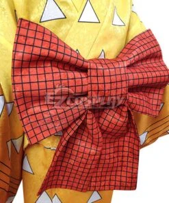 Kids Size Demon Slayer Kimetsu No Yaiba Agatsuma Zenitsu Kimono Cosplay Costume -EZCOSPLAY SHOP 2797881 1631860840 7