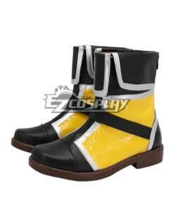 Kingdom Hearts III Sora Black Yellow Cosplay Shoes -EZCOSPLAY SHOP 2822218 1635501208 4