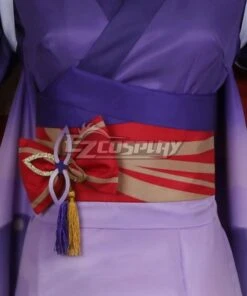 Genshin Impact Beelzebul Raiden Ei Raiden Shogun Kimono Cosplay Costume -EZCOSPLAY SHOP 2825383 1636004406 3