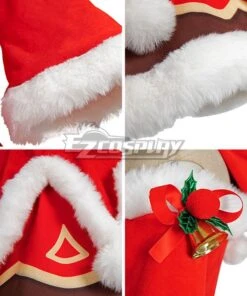 Genshin Impact Barbara Christmas Cosplay Costume -EZCOSPLAY SHOP 2829094 1636455436 10