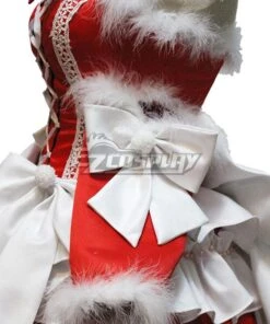 Christmas Costume Red Lolita Dress Cosplay Costume -EZCOSPLAY SHOP 2829100 1636455416 5