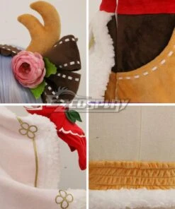 Re: Life In A Different World From Zero Re: Zero Starting Life In Another World: Rem Christmas MaidCosplay Costume -EZCOSPLAY SHOP 2835203 1637229017 6
