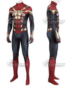 Marvel Spider-Man 3 No Way Home Spider Man Peter Parker Iron Spider Suit Jumpsuit Zentai Halloween Cosplay Costume -EZCOSPLAY SHOP 2837383 1637572956 5