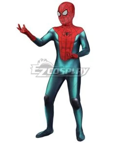 Kids PS5 Spider-Man: Miles Morales Great Responsibility Suit Jumpsuit Zentai Halloween Cosplay Costume -EZCOSPLAY SHOP 2841052 1637992906 4