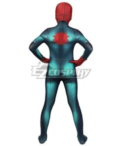 Kids PS5 Spider-Man: Miles Morales Great Responsibility Suit Jumpsuit Zentai Halloween Cosplay Costume -EZCOSPLAY SHOP 2841052 1637992906 5