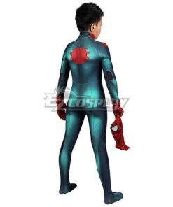 Kids PS5 Spider-Man: Miles Morales Great Responsibility Suit Jumpsuit Zentai Halloween Cosplay Costume -EZCOSPLAY SHOP 2841052 1637992906 6