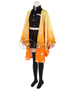 Demon Slayer: Kimetsu No Yaiba Agatsuma Zenitsu Female Cosplay Costume -EZCOSPLAY SHOP 2841922 1638176316 2